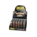 Clipper Cover Cork LEAVES, 30er Display