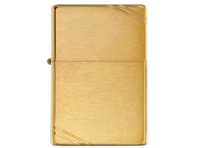 Zippo Feuerzeug - Vintage gebürstet gold