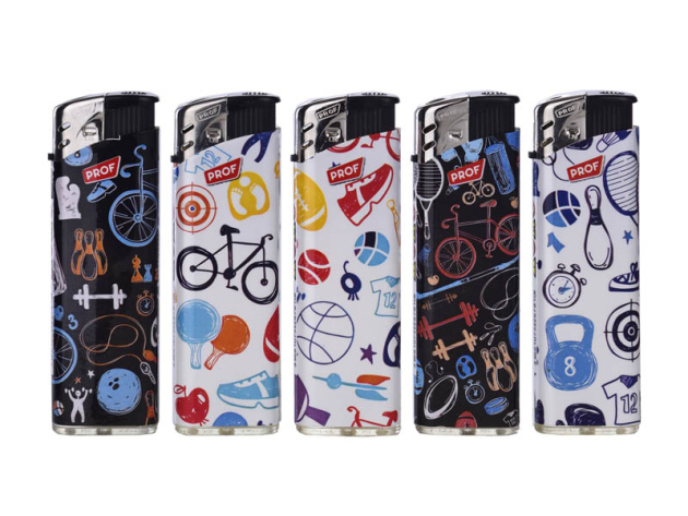 Elektrofeuerzeuge "Sport" 50er Display