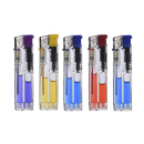 Elektrofeuerzeuge "Transparent mit farb....