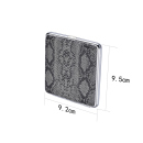 Zigarettenetui "Schlangenhaut" für 20 Zig., mit Gummiband, farbl. sort., 12er Display