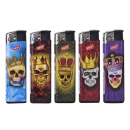 Elektrofeuerzeuge "Skull mit Krone"...