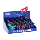 Sturmfeuerzeuge "Tankboy", Transparent, Blaue...