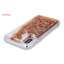 Handyhülle TPU mit flüssigem Glitzer in gold für Iphone12 mini
