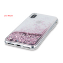 Handyhülle TPU mit flüssigem Glitzer in lila für Iphone 12 Pro Max