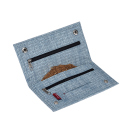 Drehertasche "Leinenstrucktur" 4-farbig sortiert, 162x90 mm, 12er Display