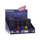 Sturmfeuerzeuge "Rotary", Rubber, Metall, Blaue...