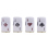Sturmfeuerzeuge "Playing Cards", Blaue Jet-Flamme, 20er Display