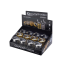 Kurbelgrinder "Classic mini" Silber / Gold / Schwarz; Metall; 4-tlg. 4.0 x 7.7cm