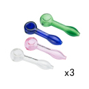 Glaspfeifen "Original" in 4 Farben sort.;...