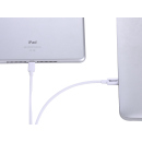 Tekmee Ladekabel USB-C auf Lightning, 1m, weiß