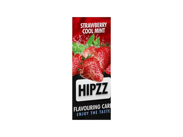 HIPZZ Strawberry Cool Mint (Erdbeer/ kühle Minze)  Aroma Card, 20er Box