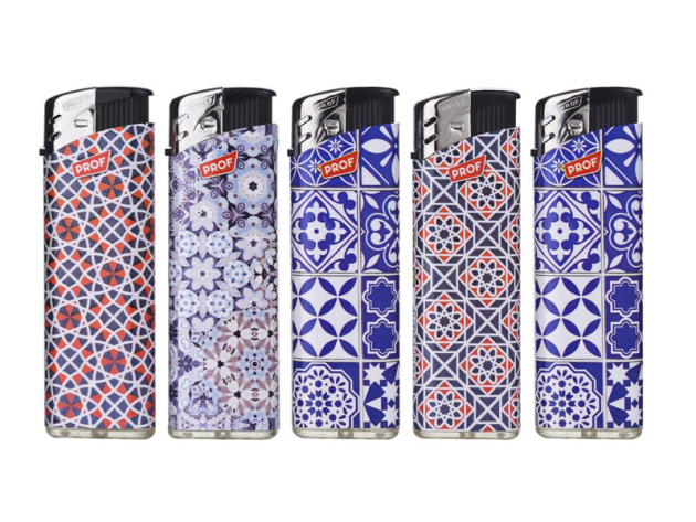 Elektrofeuerzeuge "Mosaik" 50 Display