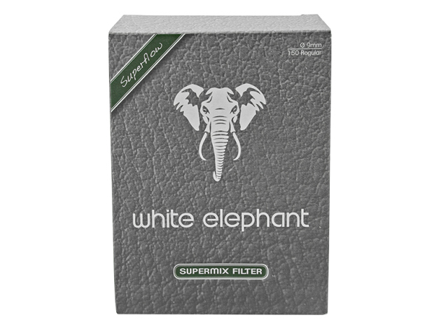 White Elephant Natur-Meerschaumfilter  Size Ø 9 mm; 150 Stück