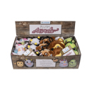 Pl&uuml;sch Tiersortiment, ca. 8 x 10 cm, 5-fach...