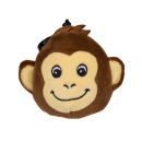 Plüsch Tiersortiment, ca. 8 x 10 cm, 5-fach sortiert, 15er Display