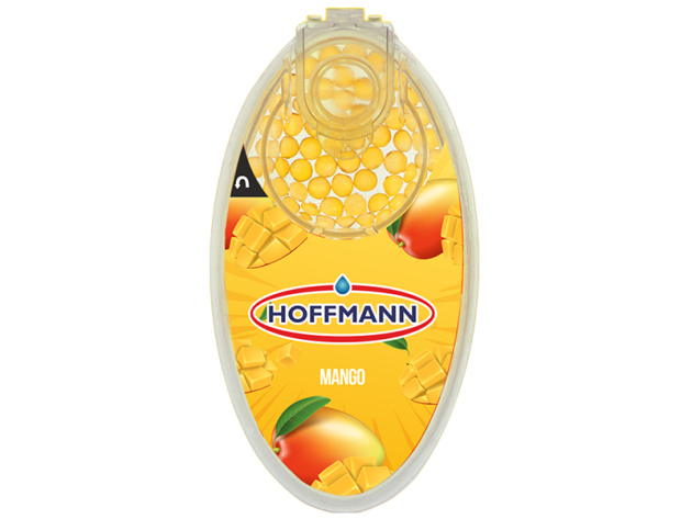Hoffmann Aromakugeln "Mango" (Mango) 1 Packung mit 100 Kugeln