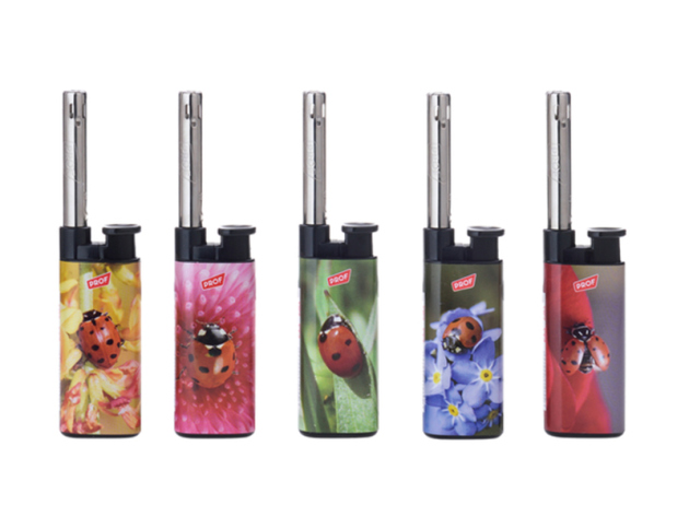 Stabfeuerzeuge mini "Marienkäfer" 25er Display