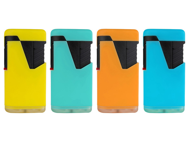 Sturmfeuerzeuge "Lino - Double Jet" 20er Display