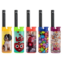 Stabfeuerzeuge Mini "Design 1";  25er...