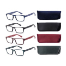 Lesebrillen "Zorr" (+2,0) mit Etui; versch....