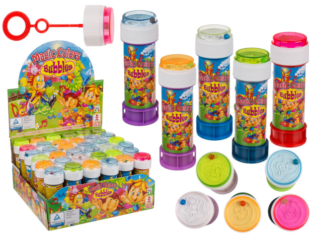 Seifenblasen-Geduldsspiel, Magic Colours, 36er Display
