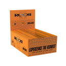 RooR Rolling Paper - Slim - unbleached; Display mit 32...