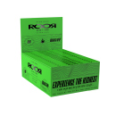 RooR Rolling Paper - Slim - Organic Hemp; Display mit 32...