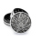 Grinder "Silver Neon Leaves 3/4" Metal; 3-tlg.; Ø 40 mm
