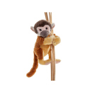 Plüsch Totenkopfaffe mit Klammerarmen, 17 cm