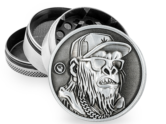 Grinder "420 Monkey" Metal, 4-lg.: Ø 50 mm