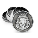 Grinder "Rasta Lion" Metal, 4-tlg.:...