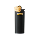 BIC Mini J25 Reibrad Feuerzeuge "Schwarz/Gold",...