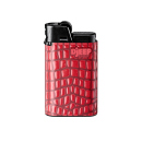 DJEEP Feuerzeuge "Croco" Krokodiloptik in versch. Farben, 24er Display