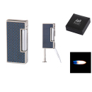 Pfeifenfeuerzeug "Carbon" Winjet; blau,...