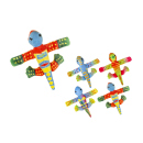 Plüsch Eidechse Klapparmband, 4-fach sortiert, einzeln