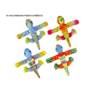 Pl&uuml;sch Eidechse Klapparmband, 4-fach sortiert, einzeln