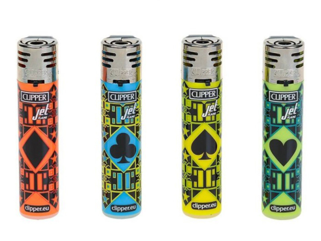 Clipper Jetflame Large POKER, 48er Display