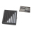 Zigarettenetui "Anthrazit" für 20 Zig., mit Gummiband