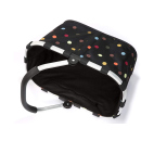 Reisenthel Einkaufskorb und Kühltasche; schwarz mit bunten Punkten; SET, UVP: 82,90 Euro
