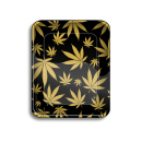Metall Drehunterlage "Gold Leaves", 34...
