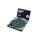 Metall Drehunterlage "Splatter Leaf Symbols 2/4", 34 x 27,5 cm