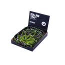 Metall Drehunterlage "Space Weed 1/4", 18 x 14 cm