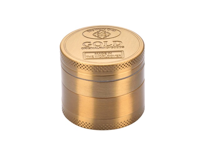 Grinder "Gold bar" 4-tlg., Ø 40 mm