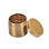 Grinder "Gold bar" 4-tlg., Ø 40 mm