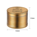 Grinder "Gold bar" 4-tlg., Ø 50 mm