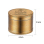 Grinder "Gold bar" 4-tlg., Ø 50 mm