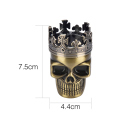 Grinder "King Skull" 4-tlg., Ø 47 mm; einzeln