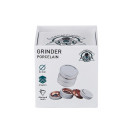 Grinder aus Porzellan; weiß, 4-tlg.; Ø 63 mm