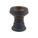 Luna Shisha-Steinkopf mit Einlegesieb, braun